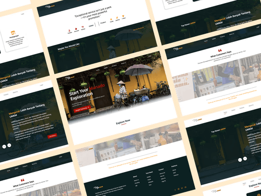 MAMEN (Manado Micro Enterprise Website)
